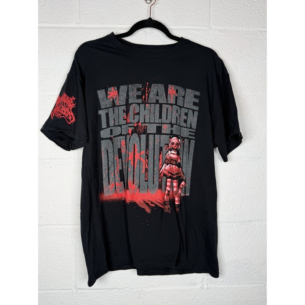 Bring Me The Horizon We Are The Children Of The T Shirt Black Graphic Sz L